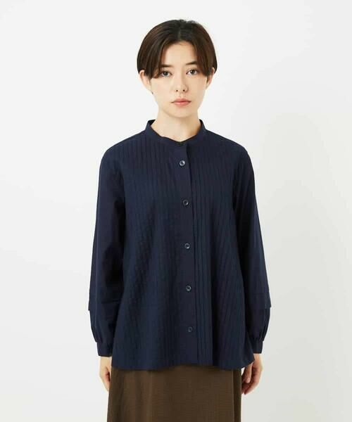 Maison de CINQ / メゾン ドゥ サンク シャツ・ブラウス | コットンローンピンタックブラウス | 詳細5