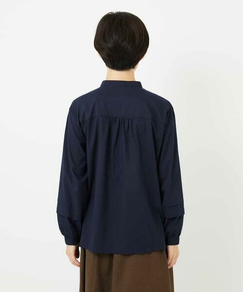 Maison de CINQ / メゾン ドゥ サンク シャツ・ブラウス | コットンローンピンタックブラウス | 詳細7