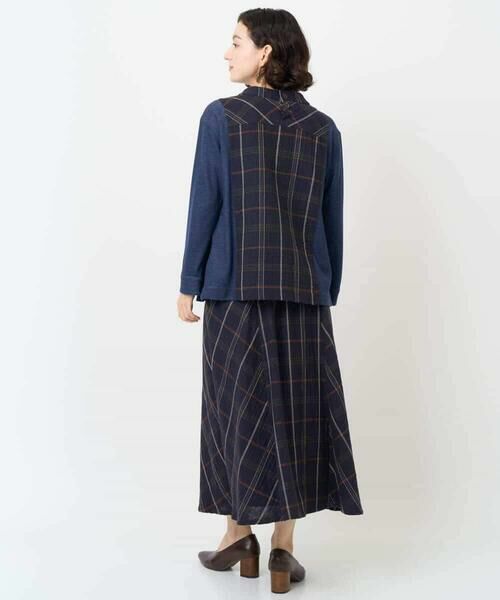 Maison de CINQ / メゾン ドゥ サンク シャツ・ブラウス | [日本製]二重織チェックプルオーバーブラウス | 詳細20