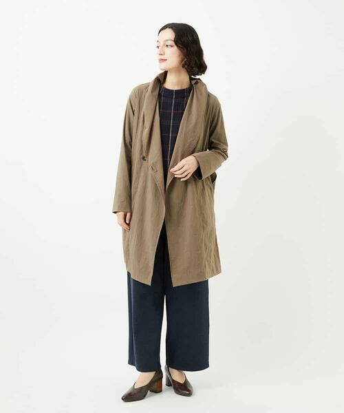 Maison de CINQ / メゾン ドゥ サンク シャツ・ブラウス | [日本製]二重織チェックプルオーバーブラウス | 詳細22