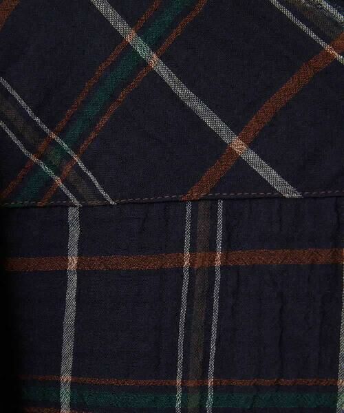 Maison de CINQ / メゾン ドゥ サンク シャツ・ブラウス | [日本製]二重織チェックプルオーバーブラウス | 詳細9