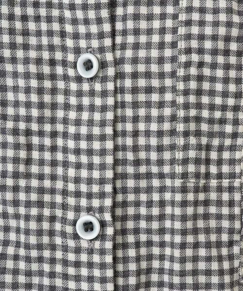 Maison de CINQ / メゾン ドゥ サンク シャツ・ブラウス | [日本製]ヘリンボンシャーリングブラウス | 詳細10