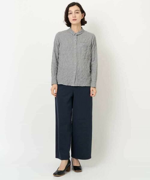 Maison de CINQ / メゾン ドゥ サンク シャツ・ブラウス | [日本製]ヘリンボンシャーリングブラウス | 詳細13