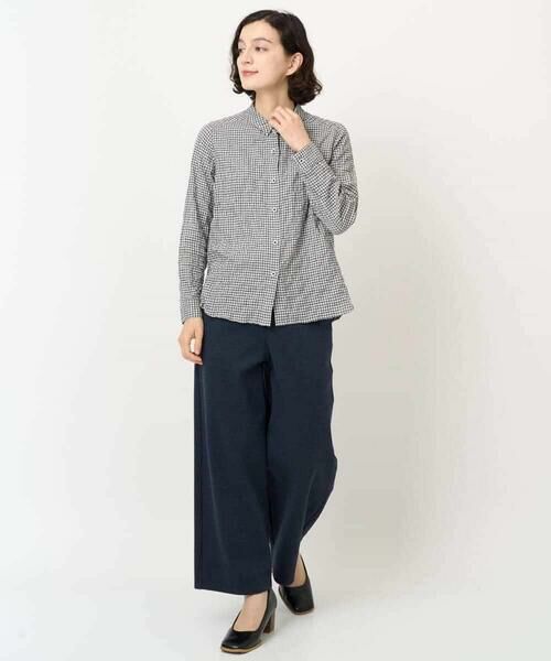 Maison de CINQ / メゾン ドゥ サンク シャツ・ブラウス | [日本製]ヘリンボンシャーリングブラウス | 詳細14