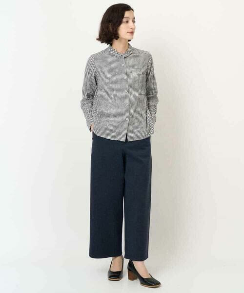 Maison de CINQ / メゾン ドゥ サンク シャツ・ブラウス | [日本製]ヘリンボンシャーリングブラウス | 詳細15