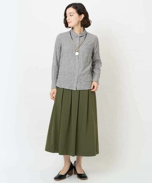 Maison de CINQ / メゾン ドゥ サンク シャツ・ブラウス | [日本製]ヘリンボンシャーリングブラウス | 詳細20