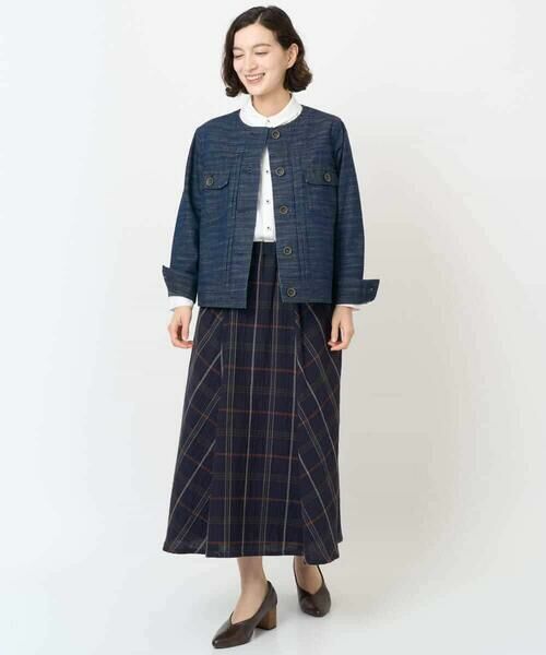 Maison de CINQ / メゾン ドゥ サンク シャツ・ブラウス | [日本製]ヘリンボンシャーリングブラウス | 詳細27