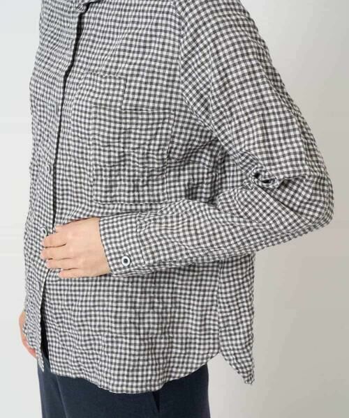 Maison de CINQ / メゾン ドゥ サンク シャツ・ブラウス | [日本製]ヘリンボンシャーリングブラウス | 詳細8