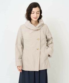 Maison de CINQ / メゾン ドゥ サンク その他アウター | クリーミータフタショート丈コート