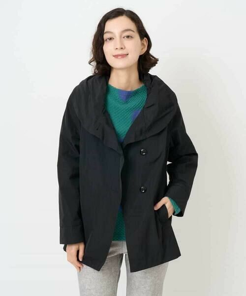 Maison de CINQ / メゾン ドゥ サンク その他アウター | クリーミータフタショート丈コート | 詳細13