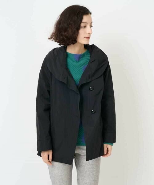 Maison de CINQ / メゾン ドゥ サンク その他アウター | クリーミータフタショート丈コート | 詳細14