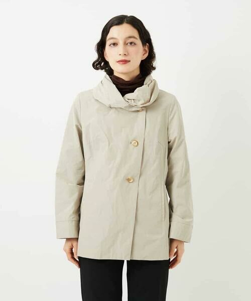 Maison de CINQ / メゾン ドゥ サンク その他アウター | クリーミータフタショート丈コート | 詳細18