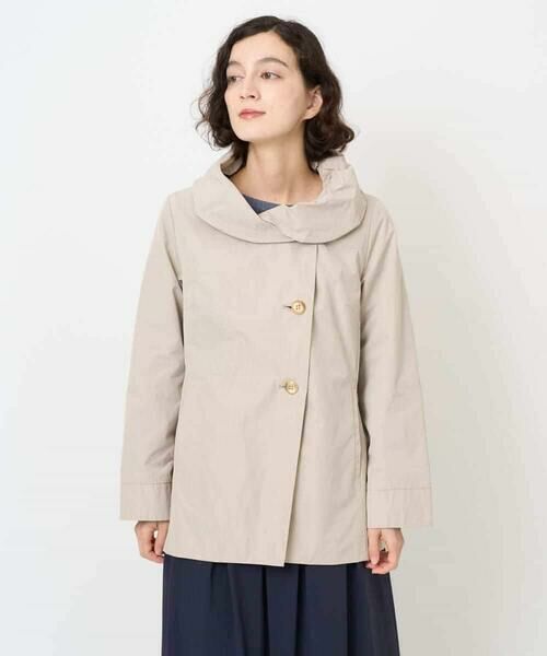 Maison de CINQ / メゾン ドゥ サンク その他アウター | クリーミータフタショート丈コート | 詳細3
