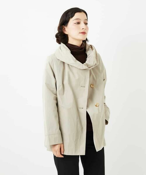 Maison de CINQ / メゾン ドゥ サンク その他アウター | クリーミータフタショート丈コート | 詳細6