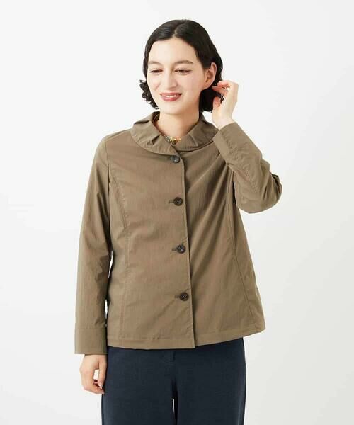 Maison de CINQ / メゾン ドゥ サンク セットアップ | ナイロンストレッチジャケット | 詳細3