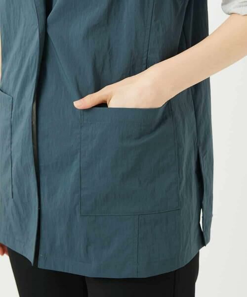 Maison de CINQ / メゾン ドゥ サンク ベスト | ナイロンストレッチテーラードカラージレ | 詳細17