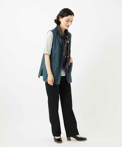 Maison de CINQ / メゾン ドゥ サンク ベスト | ナイロンストレッチテーラードカラージレ | 詳細26