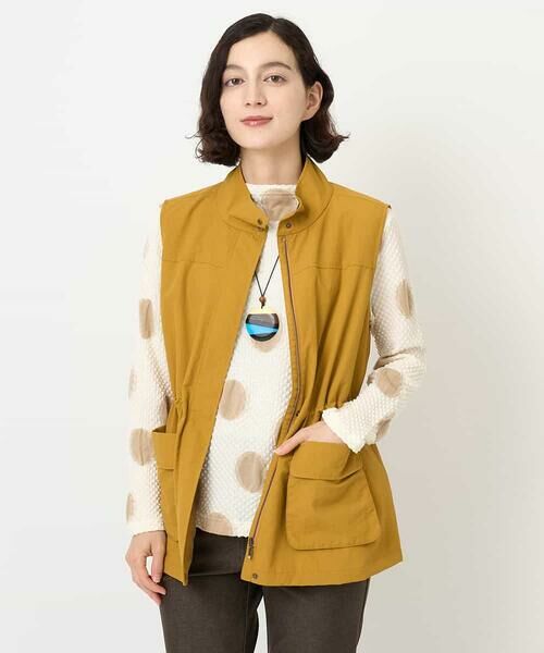 Maison de CINQ / メゾン ドゥ サンク ベスト | ナイロンタスランジレ | 詳細1