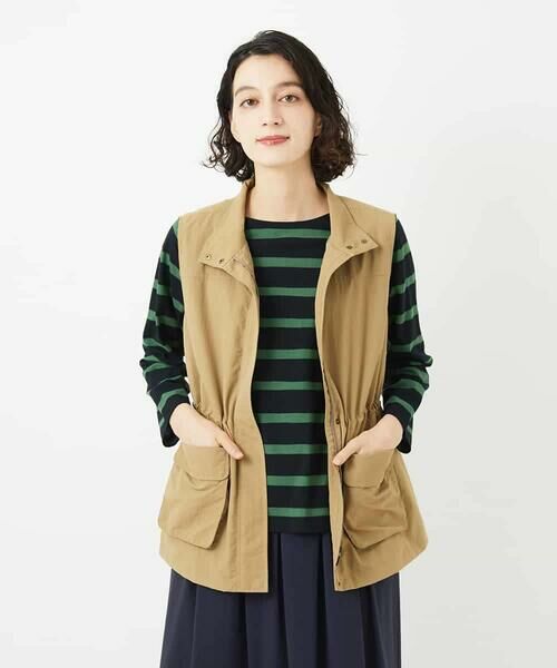 Maison de CINQ / メゾン ドゥ サンク ベスト | ナイロンタスランジレ | 詳細7