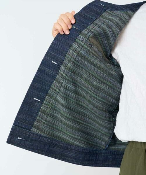 Maison de CINQ / メゾン ドゥ サンク セットアップ | レインボーデニムジャケット | 詳細12