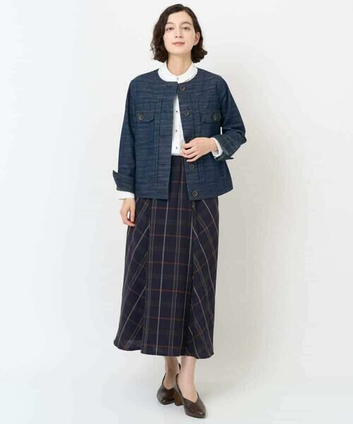 Maison de CINQ / メゾン ドゥ サンク セットアップ | レインボーデニムジャケット | 詳細15