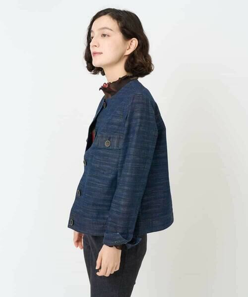 Maison de CINQ / メゾン ドゥ サンク セットアップ | レインボーデニムジャケット | 詳細3