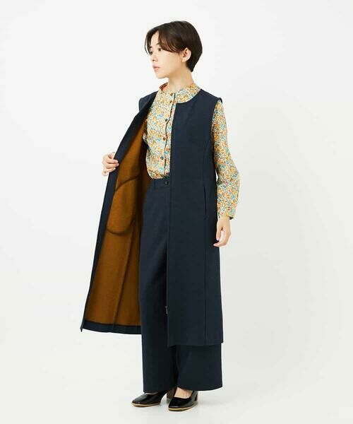 Maison de CINQ / メゾン ドゥ サンク ロング・マキシ丈スカート | [セットアップ対応]デニムジャージージャンパースカート | 詳細3