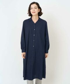 Maison de CINQ / メゾン ドゥ サンク ロング・マキシ丈ワンピース | コットンローンピンタックロングブラウス