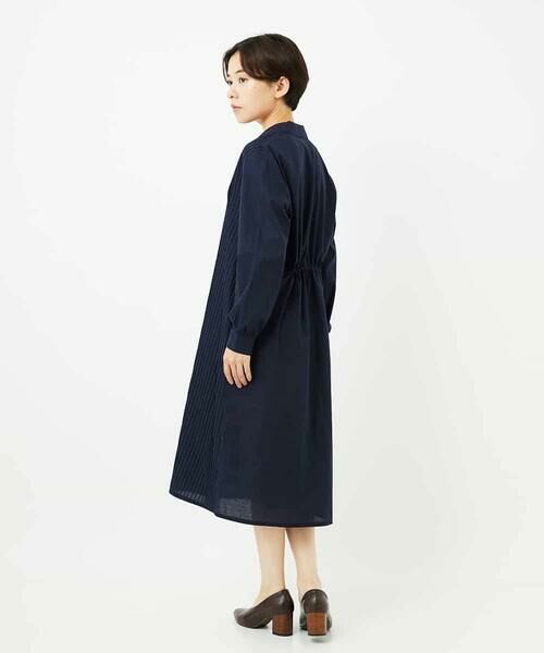 Maison de CINQ / メゾン ドゥ サンク ロング・マキシ丈ワンピース | コットンローンピンタックロングブラウス | 詳細10