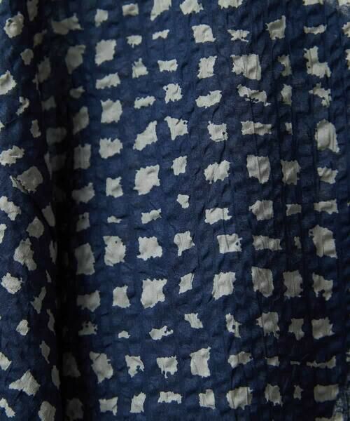 Maison de CINQ / メゾン ドゥ サンク ロング・マキシ丈ワンピース | [日本製]ミラクルウェーブブロックプリントワンピース | 詳細18