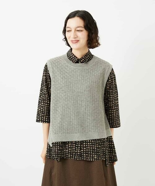 Maison de CINQ / メゾン ドゥ サンク ベスト | Levitaニットベスト | 詳細1