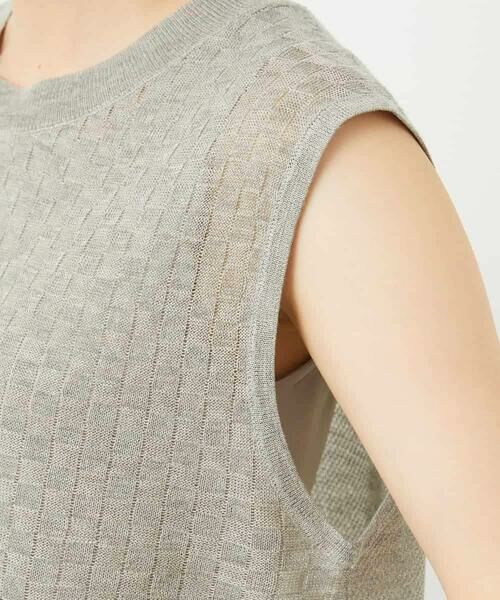 Maison de CINQ / メゾン ドゥ サンク ベスト | Levitaニットベスト | 詳細11