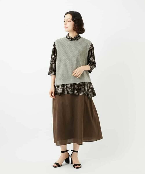 Maison de CINQ / メゾン ドゥ サンク ベスト | Levitaニットベスト | 詳細21