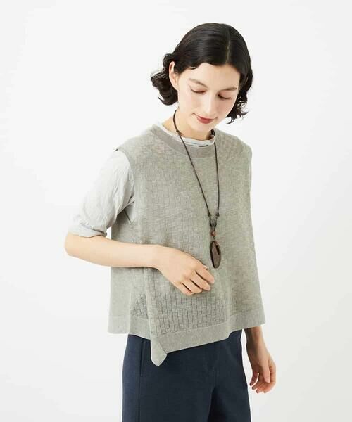 Maison de CINQ / メゾン ドゥ サンク ベスト | Levitaニットベスト | 詳細3