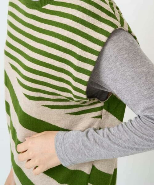 Maison de CINQ / メゾン ドゥ サンク ニット・セーター | シルク混ボーダーニット | 詳細10