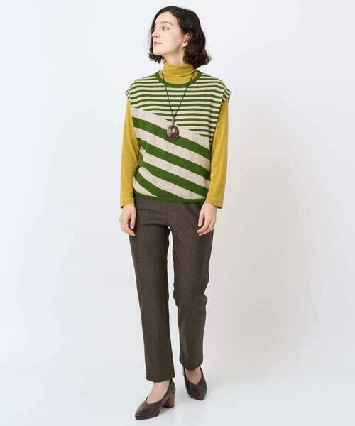 Maison de CINQ / メゾン ドゥ サンク ニット・セーター | シルク混ボーダーニット | 詳細22
