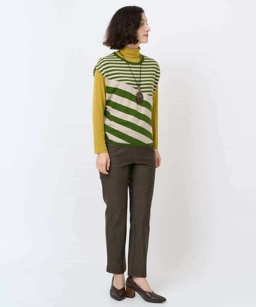 Maison de CINQ / メゾン ドゥ サンク ニット・セーター | シルク混ボーダーニット | 詳細23