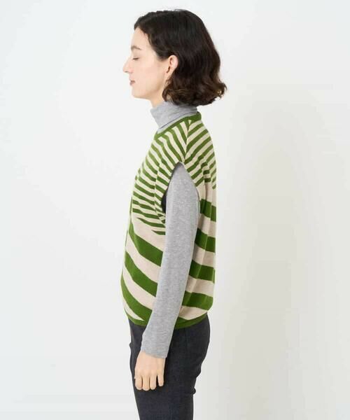 Maison de CINQ / メゾン ドゥ サンク ニット・セーター | シルク混ボーダーニット | 詳細7