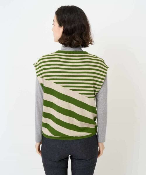 Maison de CINQ / メゾン ドゥ サンク ニット・セーター | シルク混ボーダーニット | 詳細8