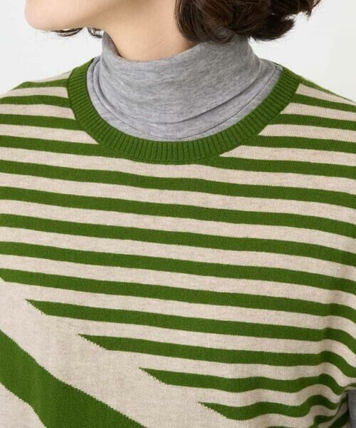 Maison de CINQ / メゾン ドゥ サンク ニット・セーター | シルク混ボーダーニット | 詳細9