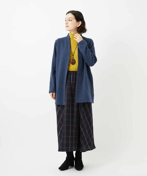 Maison de CINQ / メゾン ドゥ サンク ロング・マキシ丈スカート | [日本製]二重織チェックスカート | 詳細30