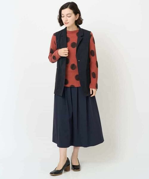 Maison de CINQ / メゾン ドゥ サンク ロング・マキシ丈スカート | [日本製]ナイロンライトクロスストレッチスカート | 詳細22