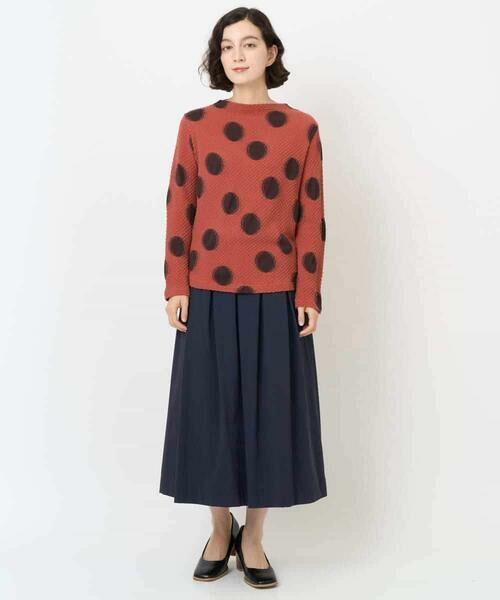 Maison de CINQ / メゾン ドゥ サンク ロング・マキシ丈スカート | [日本製]ナイロンライトクロスストレッチスカート | 詳細23