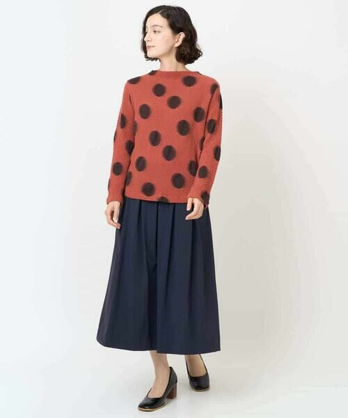 Maison de CINQ / メゾン ドゥ サンク ロング・マキシ丈スカート | [日本製]ナイロンライトクロスストレッチスカート | 詳細24