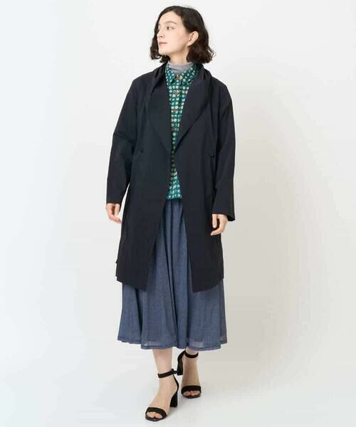 Maison de CINQ / メゾン ドゥ サンク ロング・マキシ丈スカート | [セットアップ対応]デニムライクプリントスカート | 詳細17