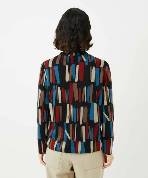 Maison de CINQ / メゾン ドゥ サンク カットソー | [日本製]Tenリバースティックプリントカットソー | 詳細3