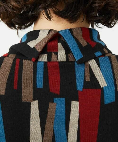 Maison de CINQ / メゾン ドゥ サンク カットソー | [日本製]Tenリバースティックプリントカットソー | 詳細4