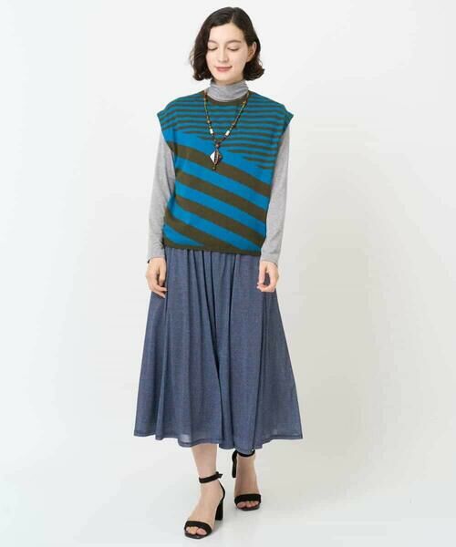 Maison de CINQ / メゾン ドゥ サンク カットソー | テンセルウールガーゼフライスカットソー | 詳細23