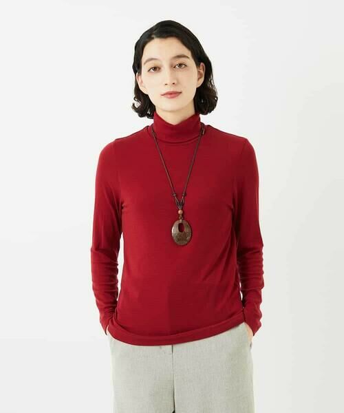 Maison de CINQ / メゾン ドゥ サンク カットソー | テンセルウールガーゼフライスカットソー | 詳細3