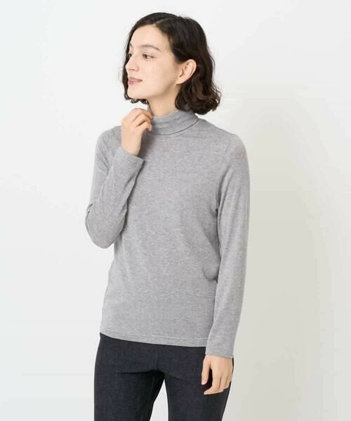 Maison de CINQ/メゾン ドゥ サンク テンセルウールガーゼフライスカットソー グレー S Maison de CINQ/メゾン ドゥ サンク テンセルウールガーゼフライスカットソー グレー S